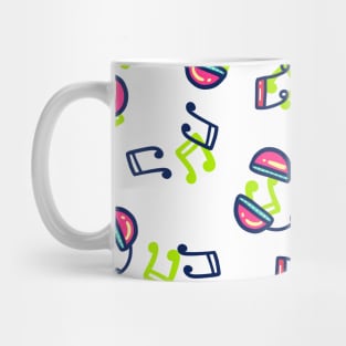 Headphones & Music Notess Mug